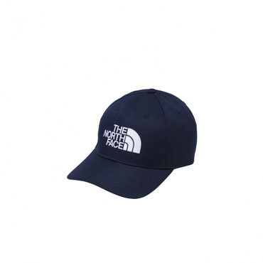 Kids TNF Logo Cap キッズ TNFロゴキャップ(ネイビー-M　ジュニア)