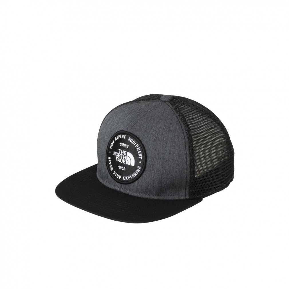 Kids Message Mesh Cap メッセージメッシュキャップ(キッズ)(ミデアムグレー-M　ジュニア)