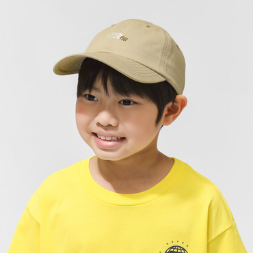 Kids Small Logo Cap スモールロゴキャップ(キッズ)(キャメル-FREE)