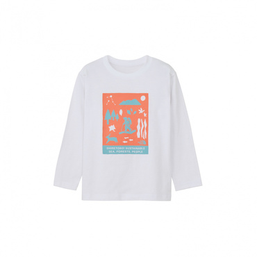 L/S Shiretoko Toko Tee キッズ ロングスリーブシレトコトコティー