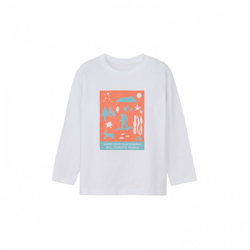 L/S Shiretoko Toko Tee キッズ ロングスリーブシレトコトコティー