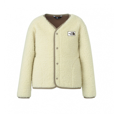 Cuddle Fleece Cardigan キッズ カドルフリースカーディガン(クリーム-100cm)