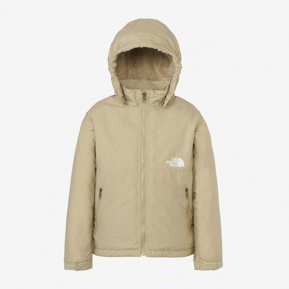 Compact Nomad Jacket キッズ コンパクトノマドジャケット(ベージュ-100cm)