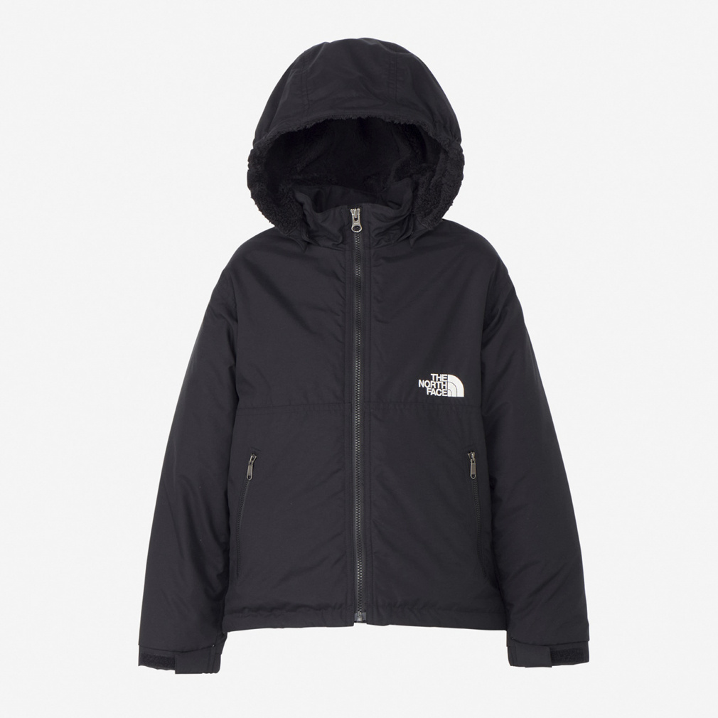 Compact Nomad Jacket キッズ コンパクトノマドジャケット(ブラック-100cm)