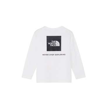L/S Back Square Logo Tee ロングスリーブ バック スクエア ロゴ ティー