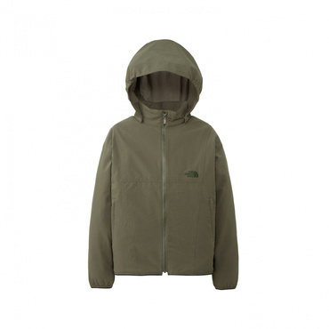 TNF Be Free Jacket TNFビーフリージャケット(キッズ)(グレッシュグリン-130cm)