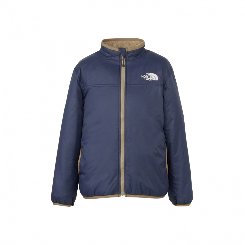 Reversible Cozy Jacket キッズ リバーシブルコージージャケット(ネイビー-100cm)