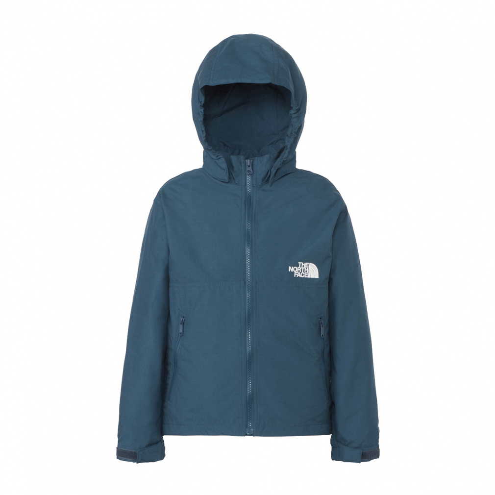 Compact Jacket キッズ コンパクトジャケット(ピーコックブルー-100cm)