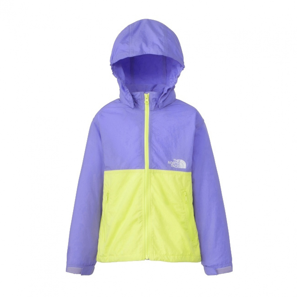 Compact Jacket キッズ コンパクトジャケット(ブルーバイオレッ×レモンイエロー-100cm)