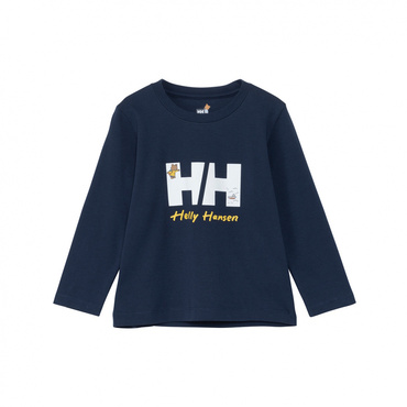 K L/S HH Helly Bear Tee キッズ ロングスリーブ HHヘリーベアティー