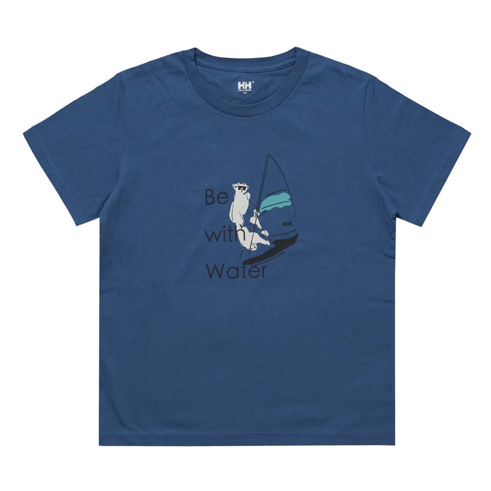 K S/S Animal Tee K ショートスリーブ アニマル ティー(ブルー-110cm)
