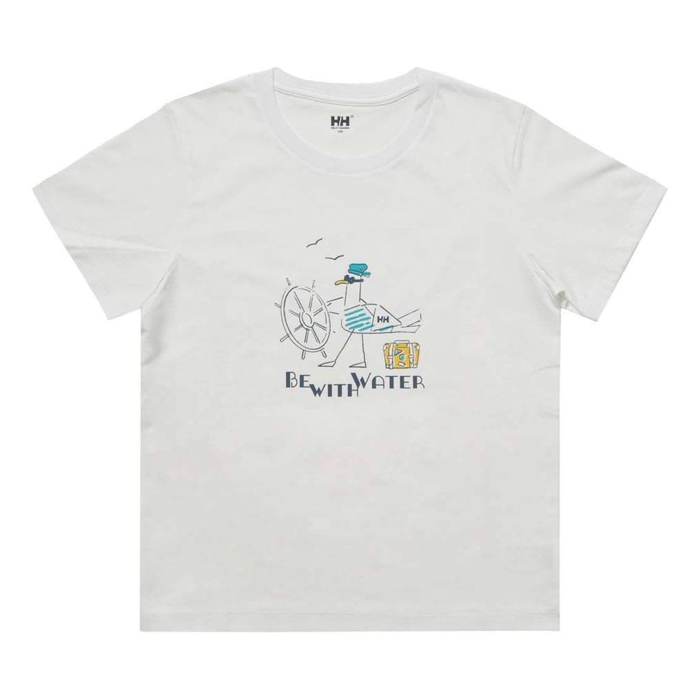 K S/S Animal Tee K ショートスリーブ アニマル ティー(ホワイト-110cm)