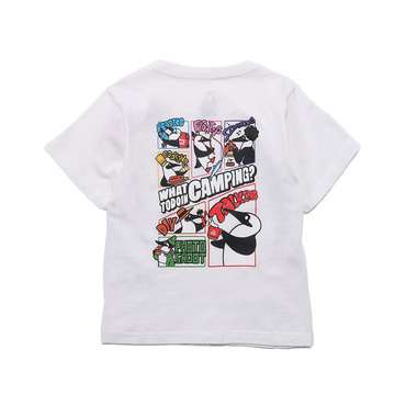 KD What to do in Camping T-Shirt キッズワットトゥドゥインキャンピングTシャツ