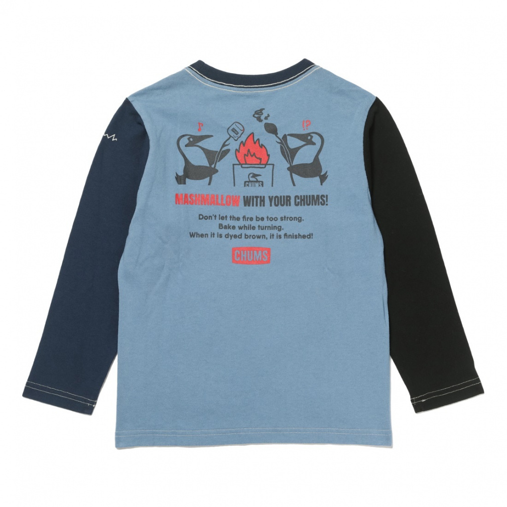 `X Y AEghA TVc Kd Marshmallow Yaki L/S T ALPEN SMU CH21-1347 CHUMS