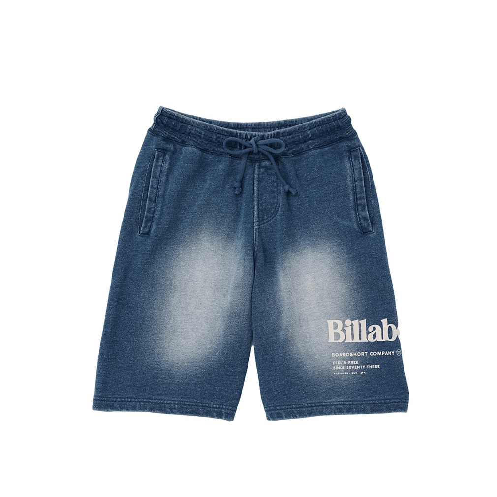 LOGO SHORTS(ブルー-110cm)
