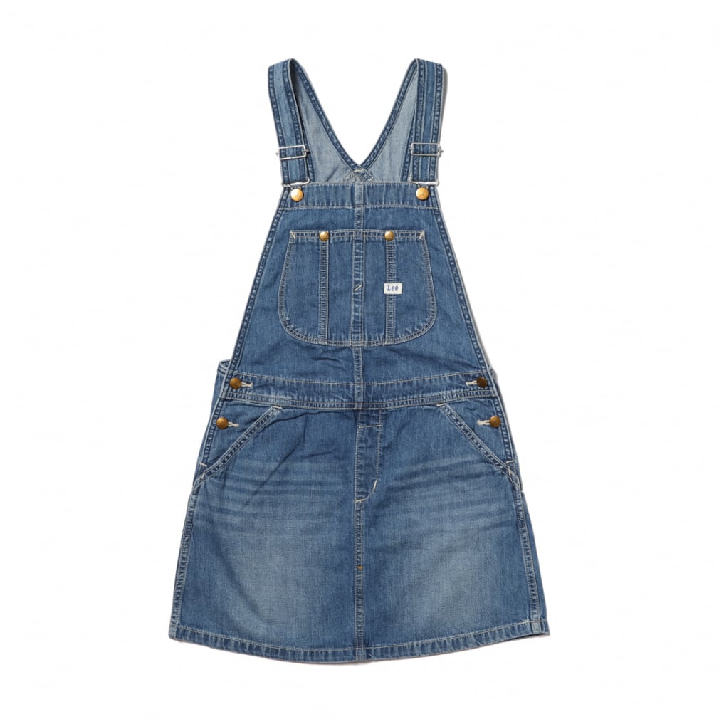 Lee OVERALL SKIRT(サックスブルー-140cm)