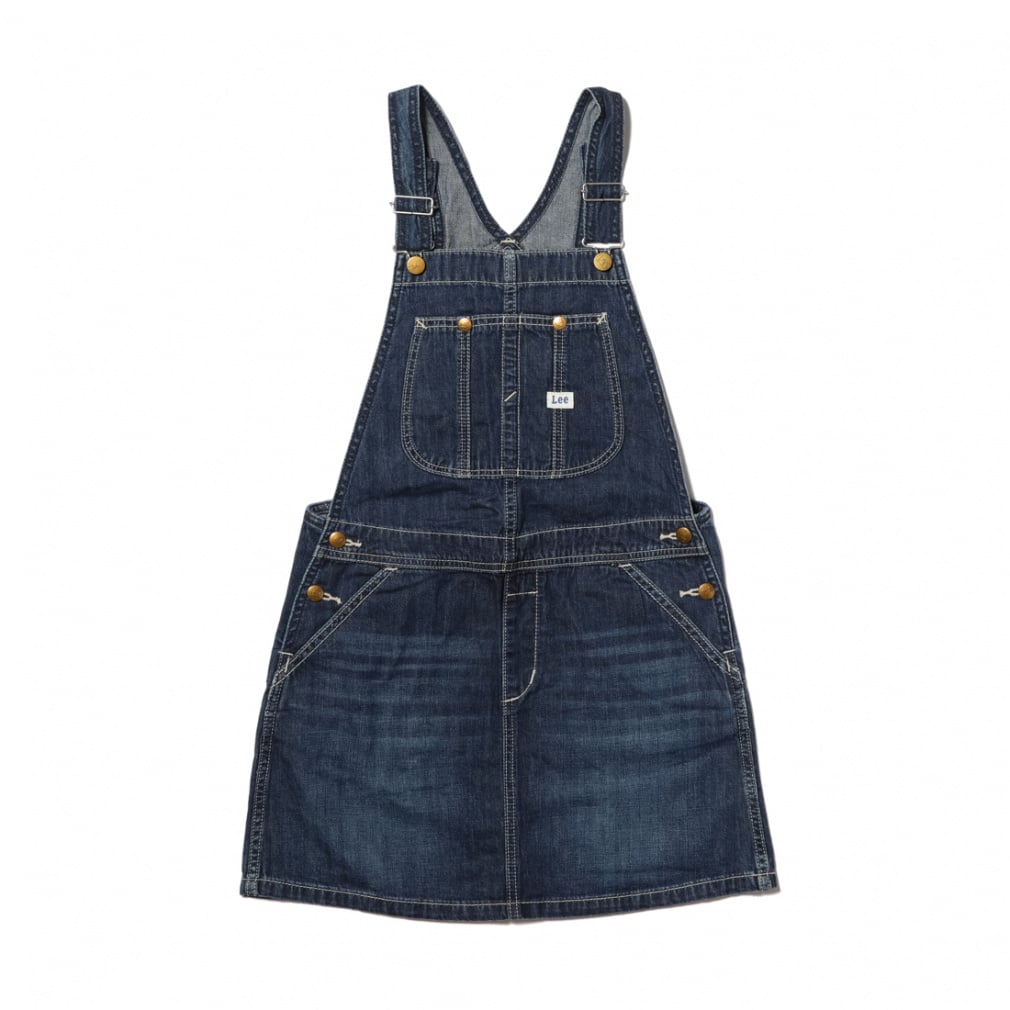 Lee OVERALL SKIRT(コバルトブルー-140cm)