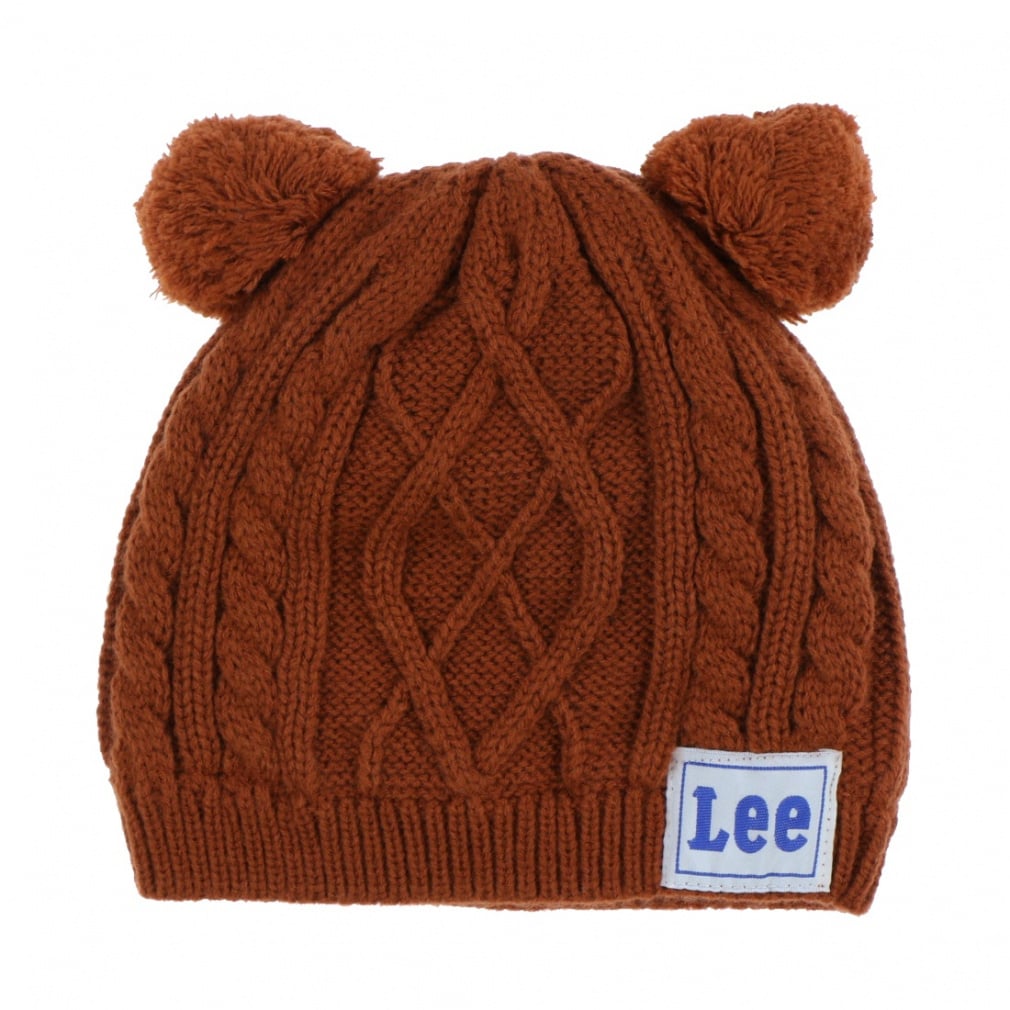 リー ジュニア キッズ 子供 アウトドア 帽子 Lee BEAR EAR KNIT CAP