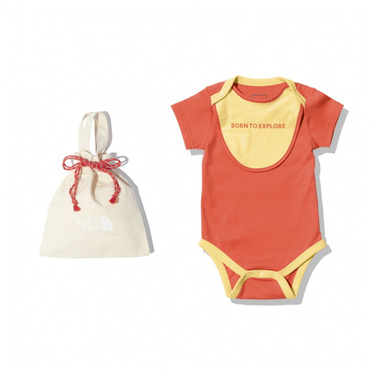 B S/S Rompers2P Bib