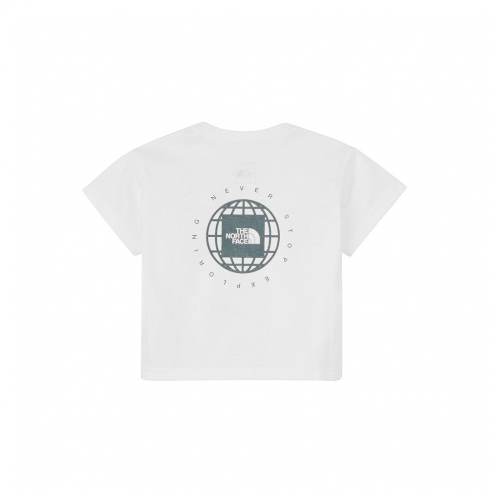 B S/S GEO Square Logo Tee Bショートスリーブジオスクエアロゴティー(ホワイト-80cm)