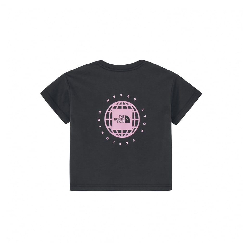 B S/S GEO Square Logo Tee Bショートスリーブジオスクエアロゴティー(ブラック-80cm)