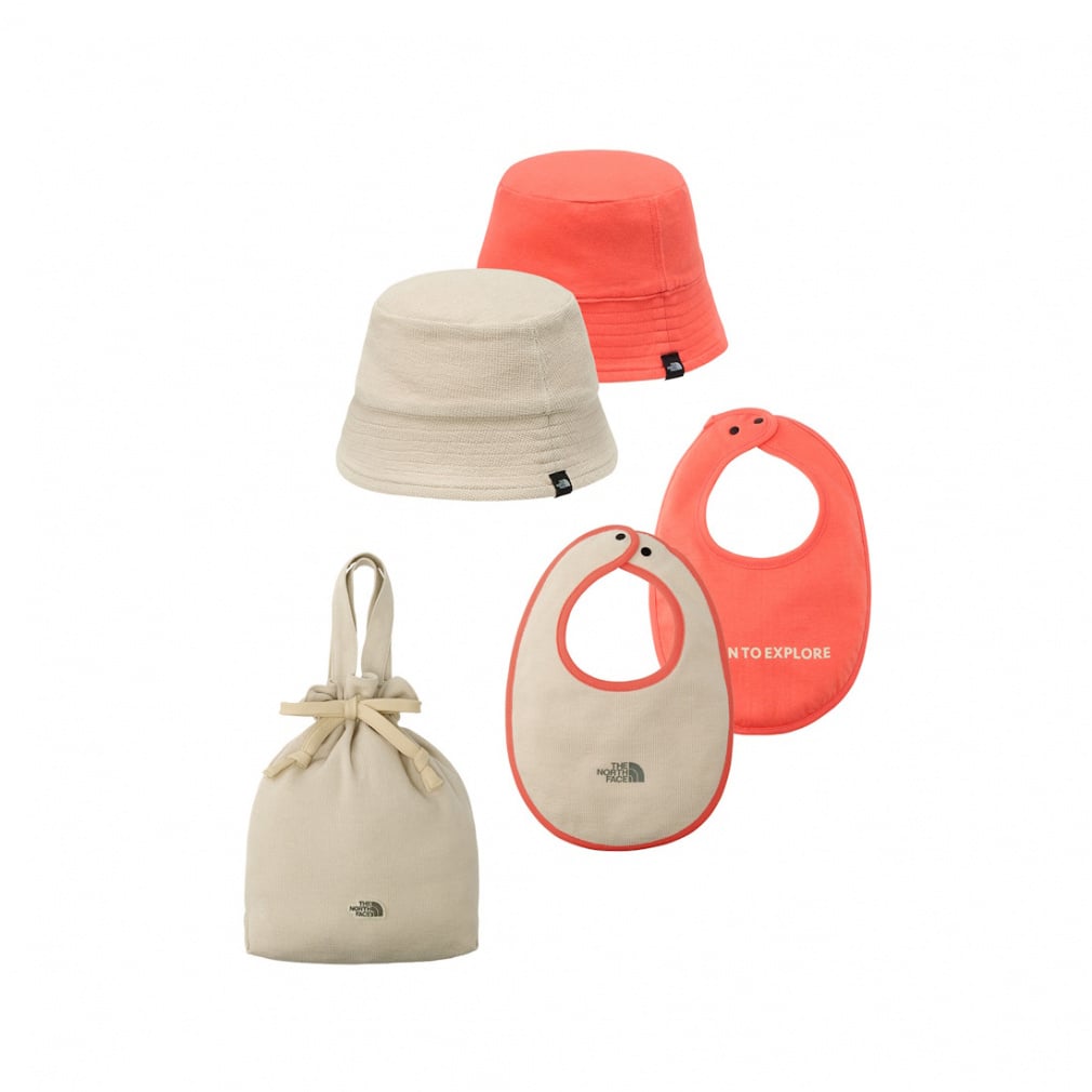 Baby Hat Bib Set ハット ビブセット(ベビー)(アイボリー-M)