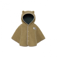 B Cuddle Fleece Poncho ベビーカドルフリースポンチョ