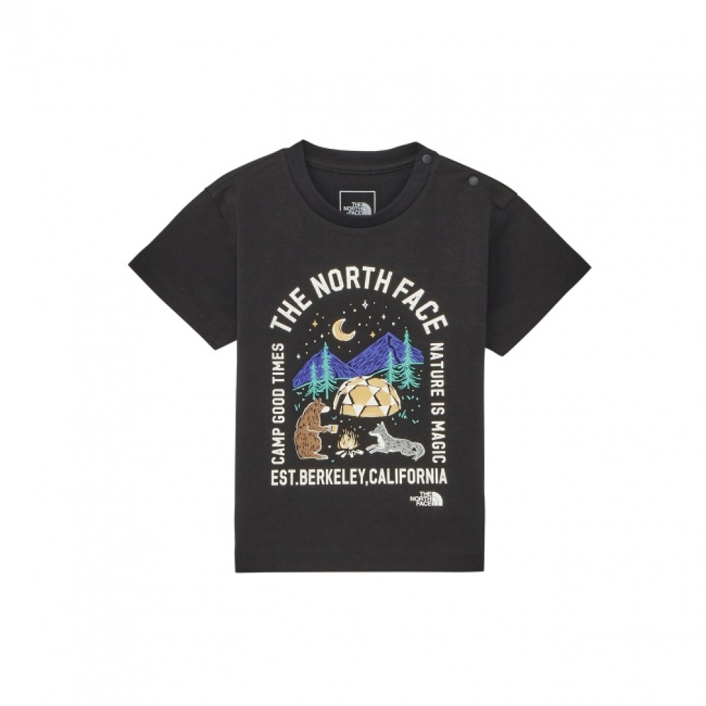 ザ・ノース・フェイス ジュニア キッズ ベビー アウトドア 半袖Tシャツ ショートスリーブルミナスキャンプグラフィックティー NTB32472 THE NORTH FACE