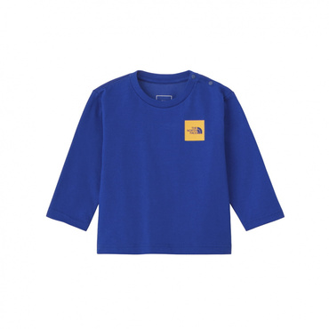 B L/S Small Square LogoTee ベビー ロングスリーブスモールスクエアロゴティー