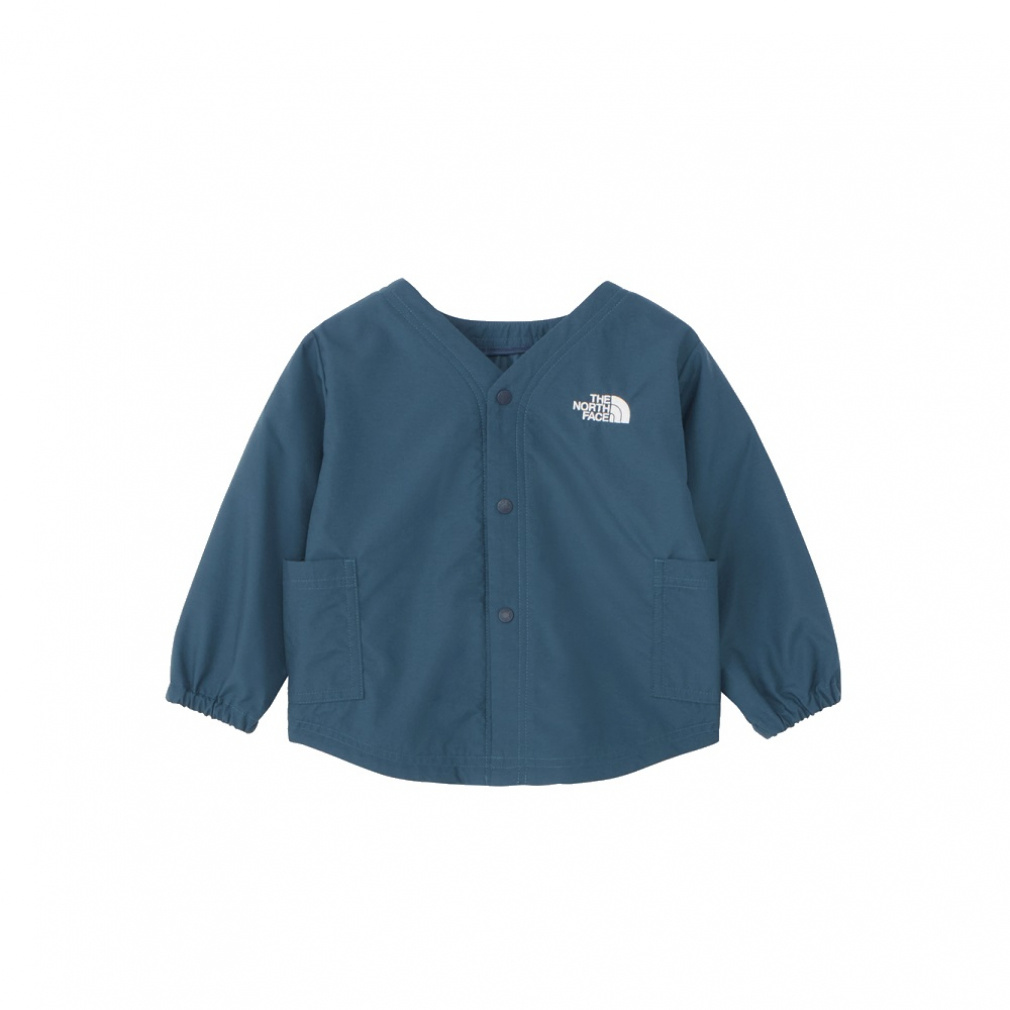 B Field Smockベビー フィールドスモック(ピーコックブルー-90cm)