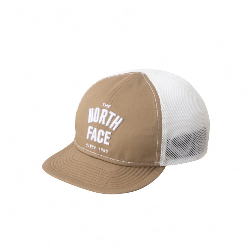 Baby Message Mesh Cap メッセージメッシュキャップ(ベビー)(キャメル-FREE)