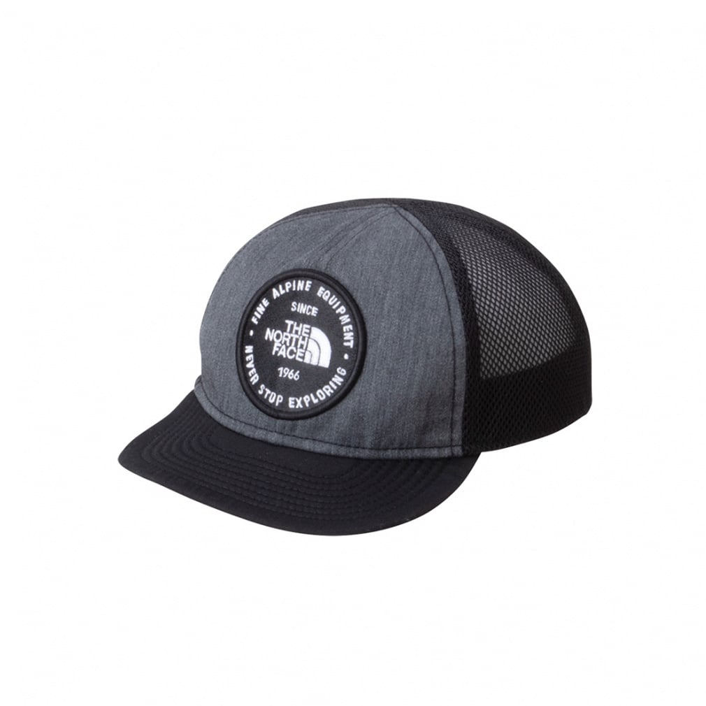 Baby Message Mesh Cap メッセージメッシュキャップ(ベビー)(チャコールグレー-FREE)