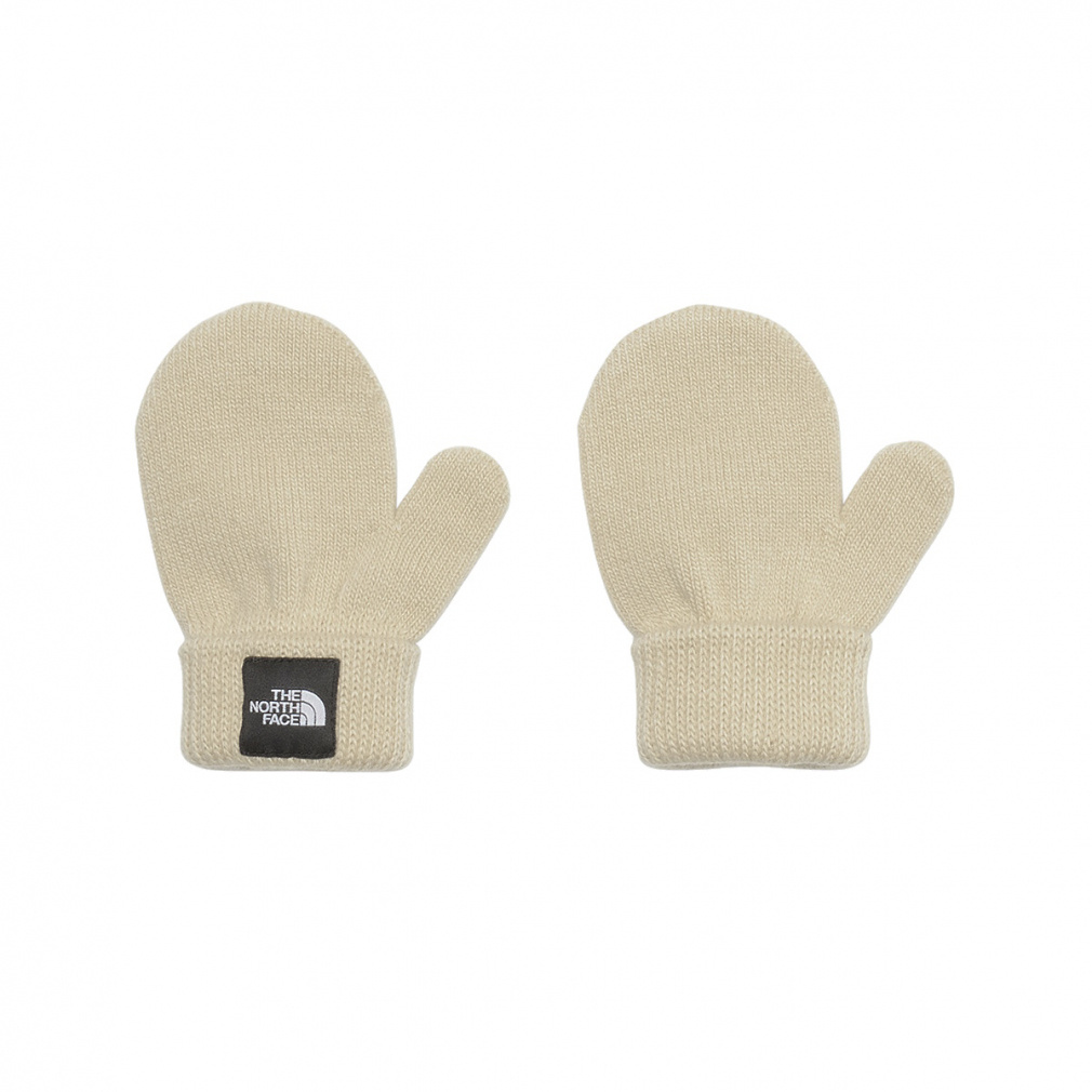 THE NORTH FACE ベージュ ナイロン ミトン 手袋 ザ・ノース・フェイス ジュニア キッズ アウトドア 手袋 ミトン ベビー