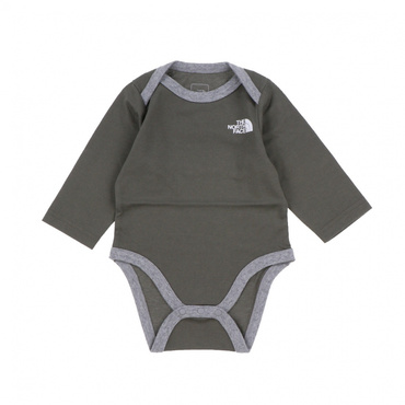 B L/S Cotton Rompers ベビー ロングスリーブコットンロンパース