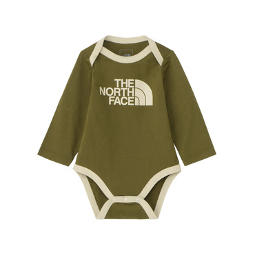B L/S Cotton Rompers ベビー ロングスリーブコットンロンパース