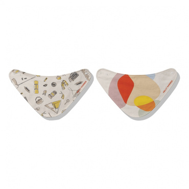 B My First Outdoor Print Bib Set