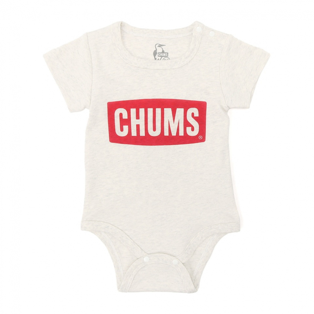 Baby Logo Rompers(ホワイト-FREE)
