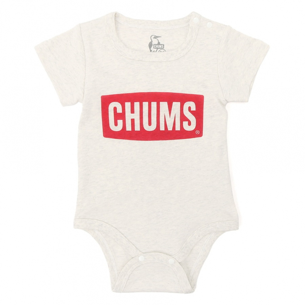 Baby Logo Rompers(ホワイト-FREE)