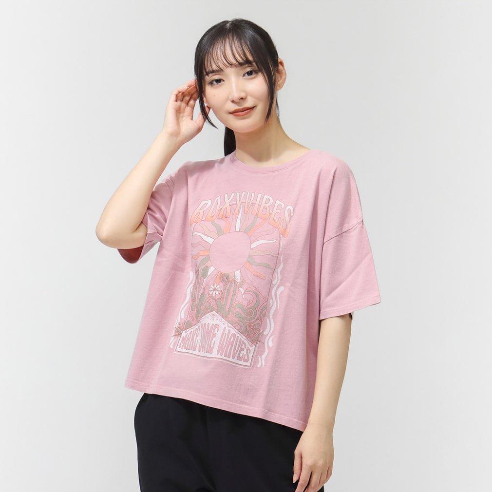 2026春夏 ロキシー レディース アウトドアカジュアル 半袖Tシャツ