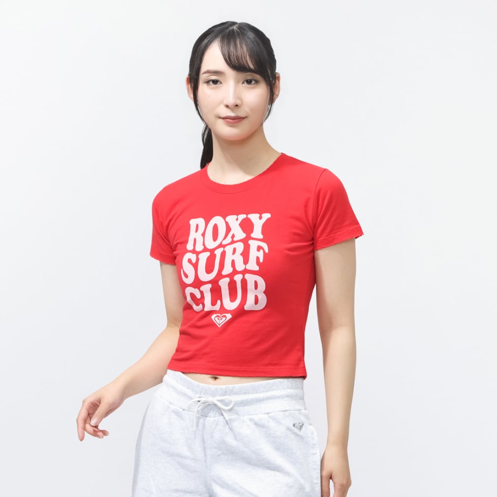 スカディ　レディース 赤 半袖 Tシャツ Squady(スカディ) | Piu di aranciato（ピウディアランチェート）