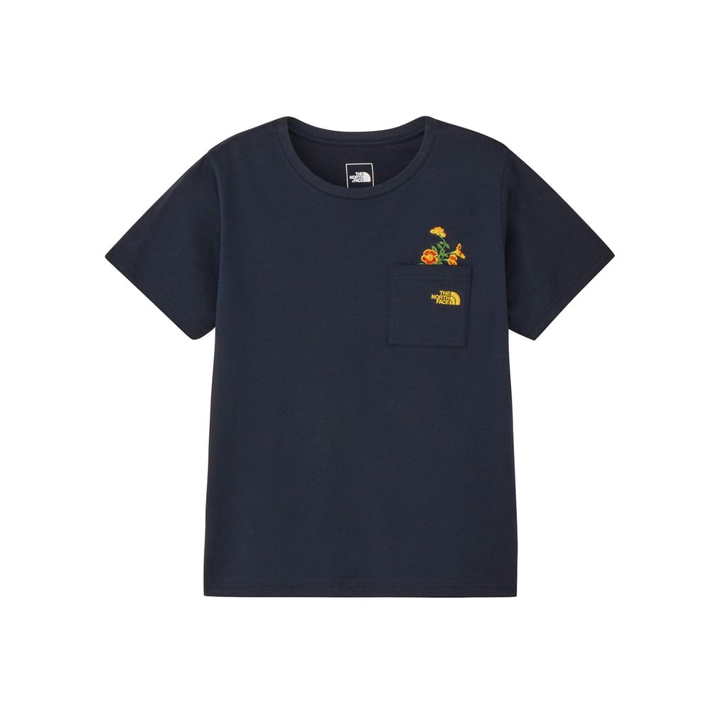S/S FD Flower Logo Tee ショートスリーブFDフラワーロゴティー(ネイビー-S)