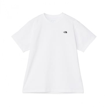 S/S FD Nuptse Cotton T ショートスリーブフラッシュドライヌプシコットンティー(ホワイト-S　レディス)
