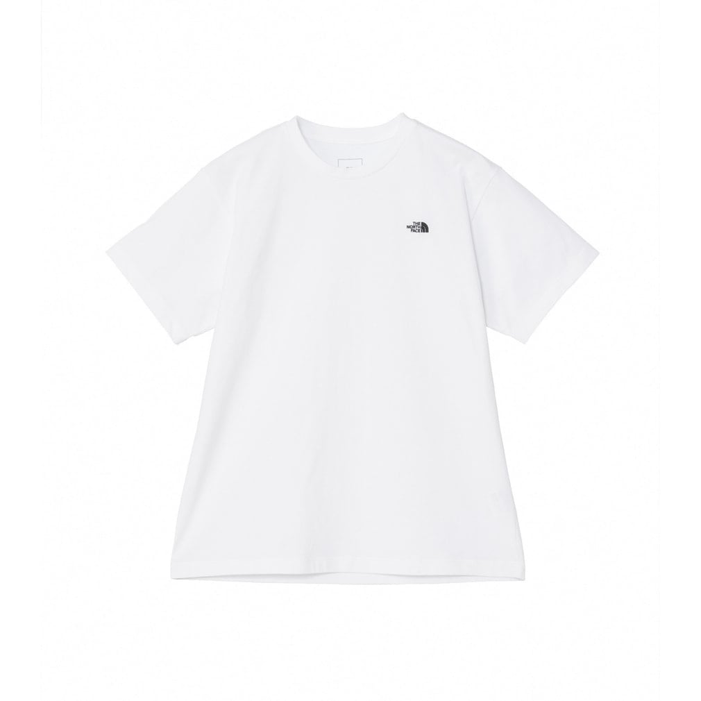 S/S FD Nuptse Cotton T  ショートスリーブフラッシュドライヌプシコットンティー(ホワイト-S)
