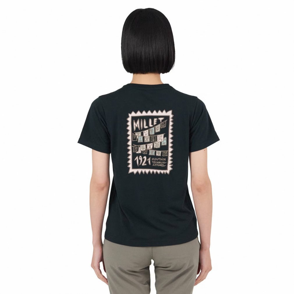 ミレー レディース トレッキング 半袖Tシャツ STAMP TS SS W MIV02211