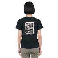 STAMP フード付きウィンドブレーカー＆エルドレッソTシャツ ミレー レディース トレッキング 半袖Tシャツ STAMP TS SS W MIV02211