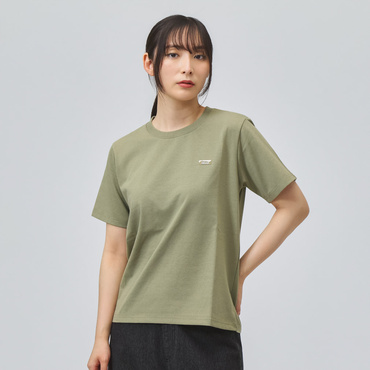 ECO HYBRID BOX LOGO EMBROIDERY TEE W