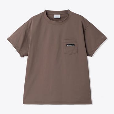 ウィメンズツイードキャナルポケットショートスリーブTシャツ
