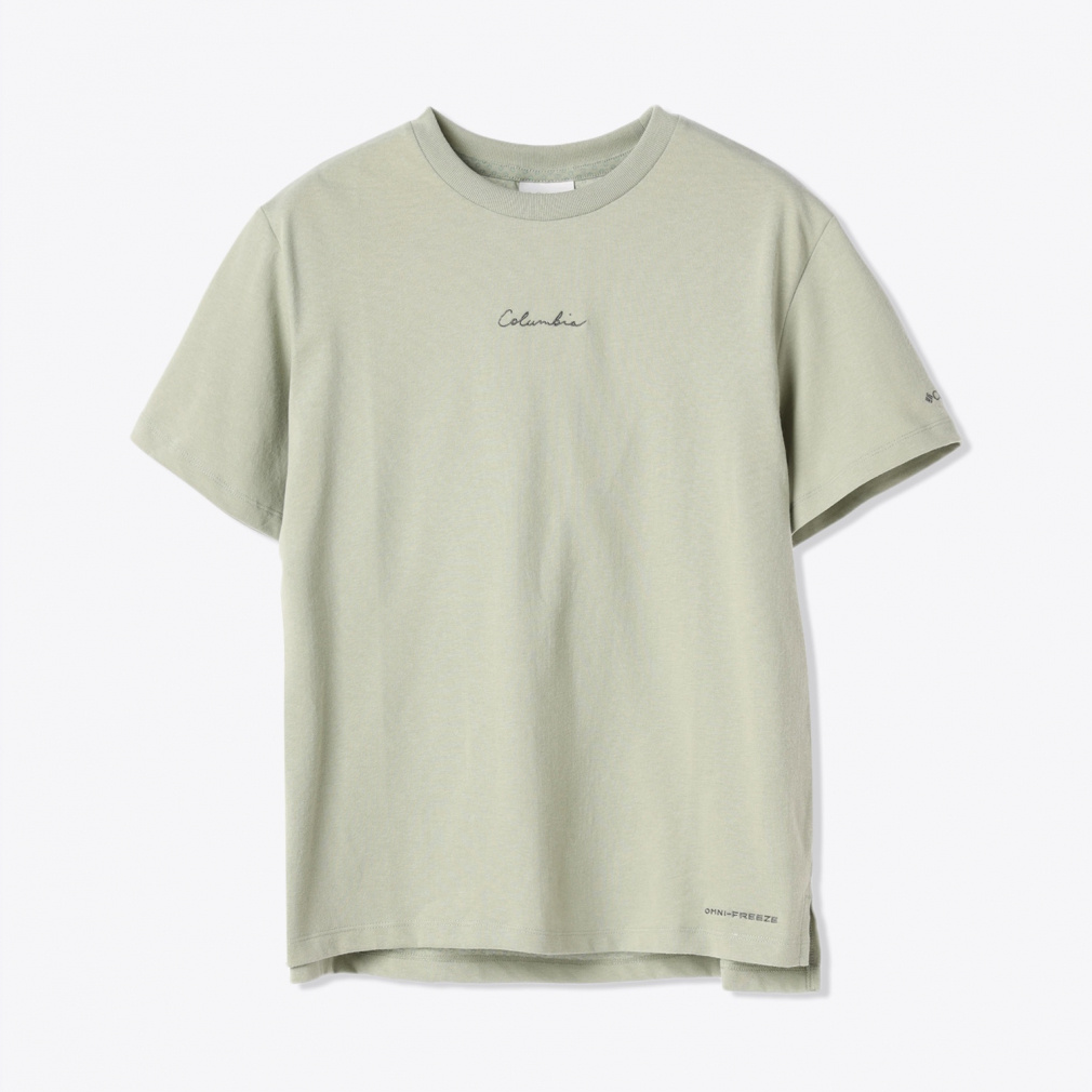 ポーラーパイオニアIIショートスリーブTシャツ(スモークグリーン-S)