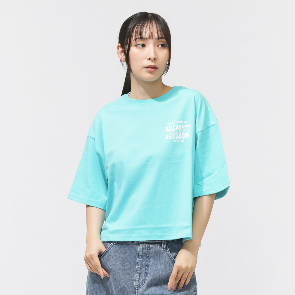 【アルペン限定】 LOOSE CROPPED TEE ALPNE(ペールブルー-M)