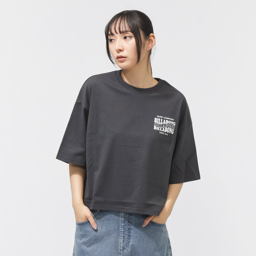 【アルペン限定】 LOOSE CROPPED TEE ALPNE(ダークグレー-M)